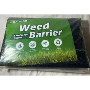 3x50ft Weed Barrier Landscape Fabric Heavy Duty Woven Geotextile Cloth Chem Free